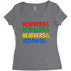 heathers girls and veronica Women's Triblend Scoop T-shirt