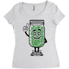 weed Women's Triblend Scoop T-shirt