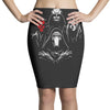 bohemian dark side Pencil Skirts