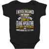 grumpy old crane operator Baby Bodysuit