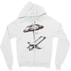 beach umbrella Zipper Hoodie
