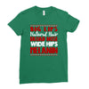 big lips natural hair Ladies Fitted T-Shirt