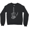 skeleton hand Crewneck Sweatshirt