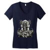 camisa de los muertos Women's V-Neck T-Shirt