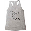 crepy crawly spiders Racerback Tank