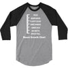 beard level 3/4 Sleeve Shirt