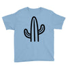 minimalistic cactus Youth Tee