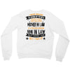 Super Cool Mother In Law Of A Freaking Awesome Son In Law Crewneck Sweatshirt