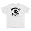 pekingese mum Youth Tee