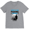 Father And Son Fishing Partners For Life V-Neck Tee