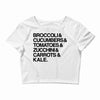 vegan Crop Top