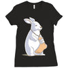 lucky (2) Ladies Fitted T-Shirt