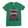 running mom Ladies Fitted T-Shirt