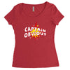captain obvious Women's Triblend Scoop T-shirt