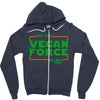 May The Vegan Force Be With You Zipper Hoodie
