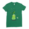 leaf storm Ladies Fitted T-Shirt