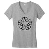 star Women's V-Neck T-Shirt