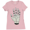 the hand of destiny Ladies Fitted T-Shirt