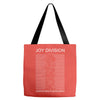 joy division unknown pleasures Tote Bags