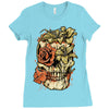 death flower Ladies Fitted T-Shirt