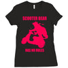 bear has no rules Ladies Fitted T-Shirt