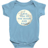 I Love You To The Moon And Back Baby Bodysuit
