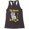 my patronus is a cat Racerback Tank