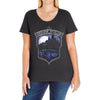 arkham asylum Ladies Curvy T-Shirt