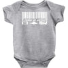 made in japan sticker vinyl decal barcode car window bumper jdm Baby Onesie