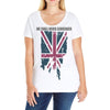 we shall never surrender Ladies Curvy T-Shirt
