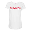 survivor 3 Maternity Scoop Neck T-shirt