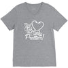 girls fish too only prettier V-Neck Tee