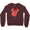 cool hotdog Crewneck Sweatshirt