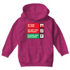bat safety Youth Hoodie