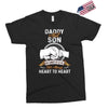daddy and son not always eye to eye Exclusive T-shirt