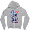 fithel six Zipper Hoodie