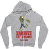zombies eat brains Zipper Hoodie