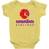 stylish retro hawaiian airlines Baby Onesie
