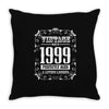 vintage made in 1999 perfectly aged a living legend Throw Pillow