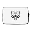 angry bear head Laptop sleeve