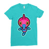 dubious disc Ladies Fitted T-Shirt