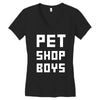 pet shop boy new Women's V-Neck T-Shirt