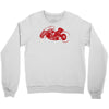 akira inspired bike motorbike Crewneck Sweatshirt