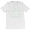 kiss me i'm drunk or irish T-Shirt