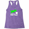 dino fast food  fun Racerback Tank
