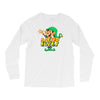 raised by elves elf christmas Long Sleeve Shirts