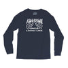 this is what an awesome uncle looks like   mens funny father's day Long Sleeve Shirts