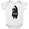 Black Bruin Metal Baby Bodysuit