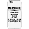 Super March Girl iPhone 6/6s Case