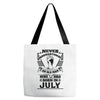 Never Underestimate Old Man Who Was Born July Tote Bags